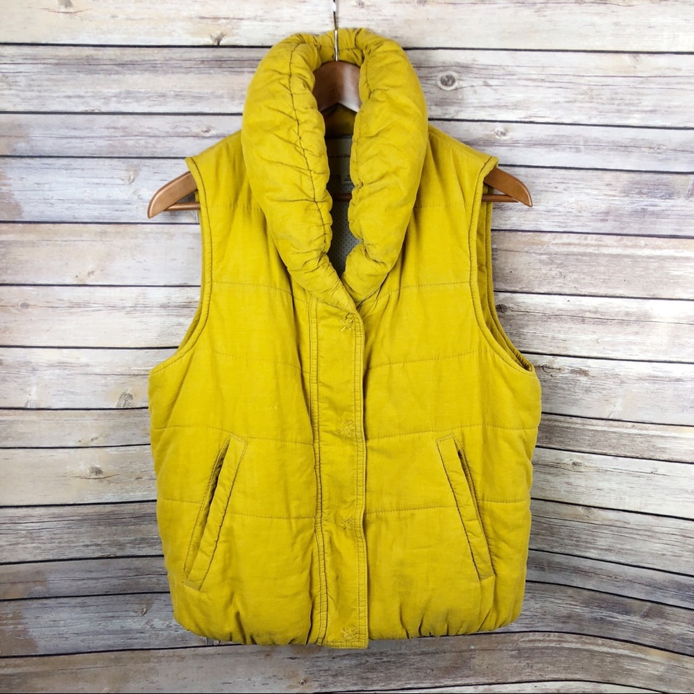 Pilcro and the Letterpress | Corduroy Puffer Vest